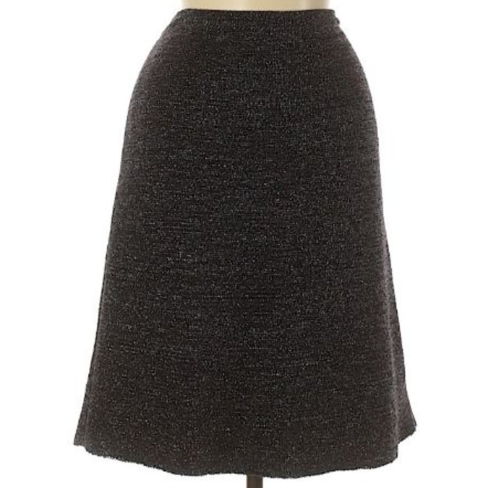 Christian Dior Solid A-line Skirt Sz 6 NWT